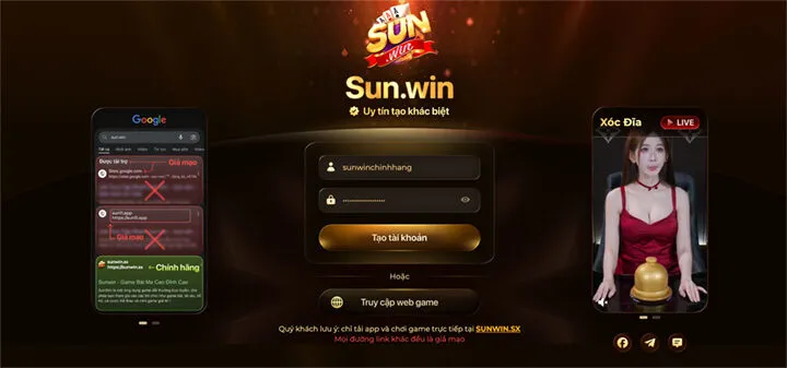 Những điểm cần lưu ý khi đăng ký sunwin