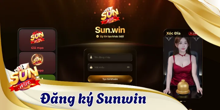 Đăng Ký Sunwin – Hướng dẫn tạo tài khoản miễn phí nhận giftcode