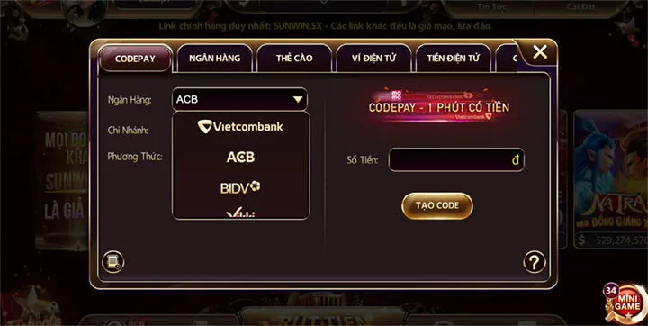 Vì sao nạp tiền Sunwin lại được đánh giá cao?